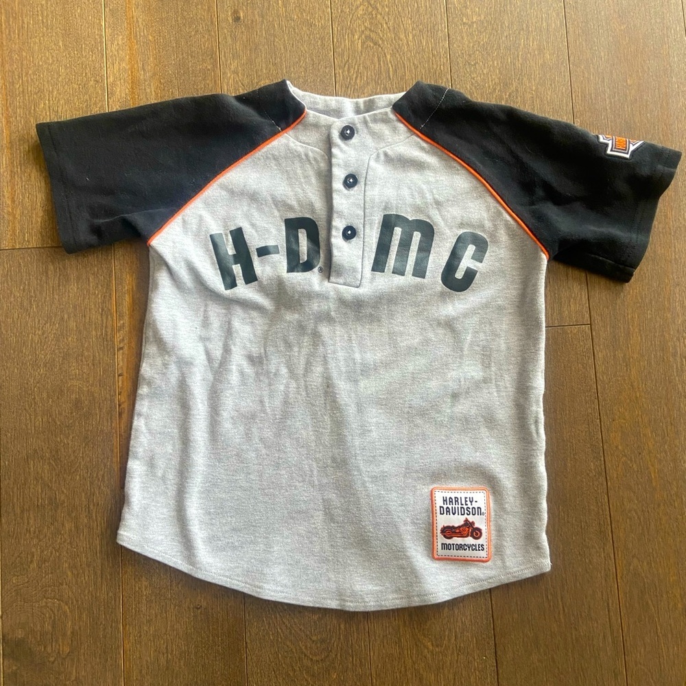 ❤️4 for $25❤️ Boys Harley Davidson t‎ shirt size 6